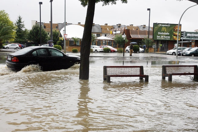 Inundaciones en Ciudad Real, trás las primeras lluvias de Otoño