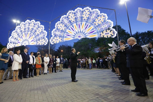 Inaguración de la Feria de Mayo de Puertollano y Pregón  / /FOTOS RUEDA VILLAVERDE