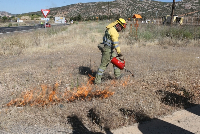 Fuego para combatir el fuego