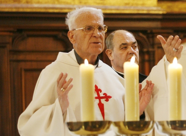 Obispo emérito Rafael Torija