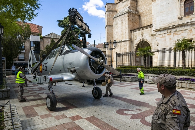 El ejército del aire se exhibe en el Prado