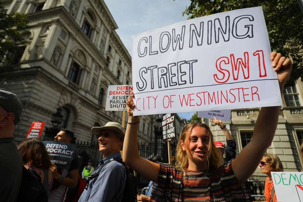 Protest against Brexit in London  / VICKIE FLORES