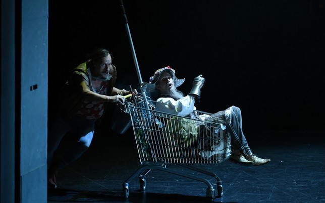 Escena de la obra de teatro ‘Don Quijote’. 
