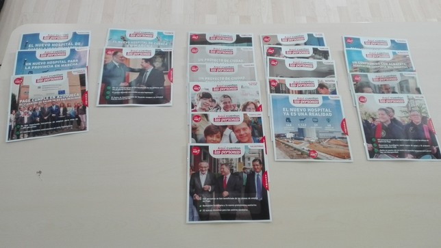 PSOE edita 500.000 folletos para explicar la gestión de Page