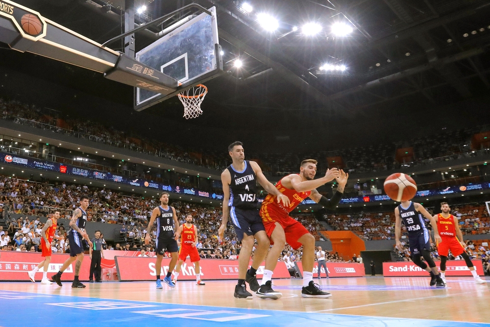 Amistoso España-Argentina en Ningbó previo al Mundial China 2019  / WU HONG