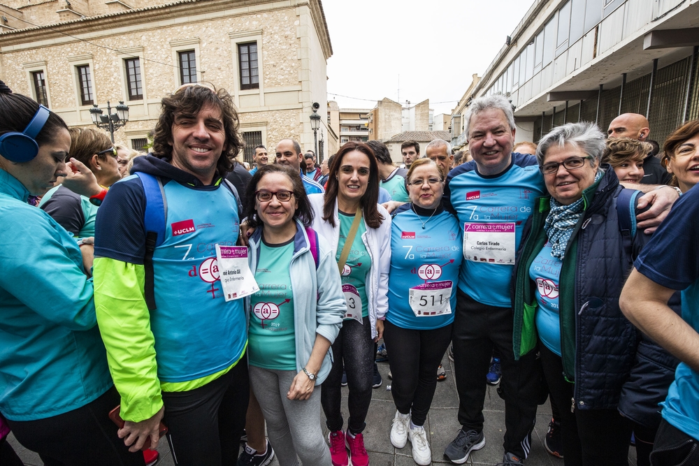 Carrera de la Mujer, carrera de la mujer de 4 Klm por el centro de ciudad real,m Pilar Zamora y rosa Romero en la carrera  / RUEDA VILLAVERDE