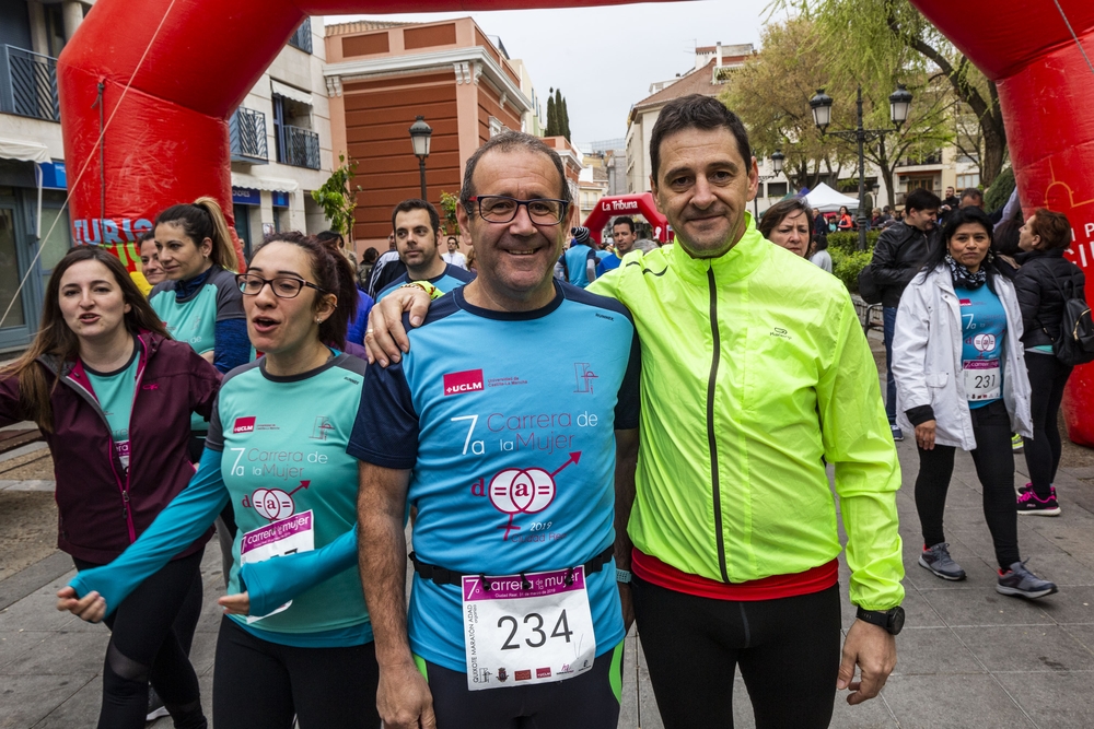 Carrera de la Mujer, carrera de la mujer de 4 Klm por el centro de ciudad real,m Pilar Zamora y rosa Romero en la carrera  / RUEDA VILLAVERDE