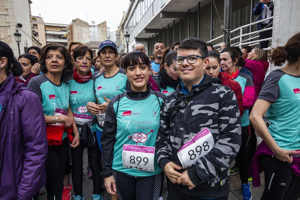 Carrera de la Mujer, carrera de la mujer de 4 Klm por el centro de ciudad real,m Pilar Zamora y rosa Romero en la carrera  / RUEDA VILLAVERDE