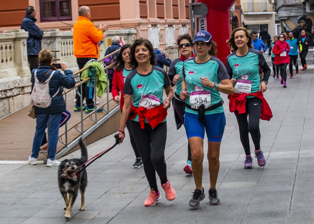 Carrera de la Mujer, carrera de la mujer de 4 Klm por el centro de ciudad real,m Pilar Zamora y rosa Romero en la carrera  / RUEDA VILLAVERDE