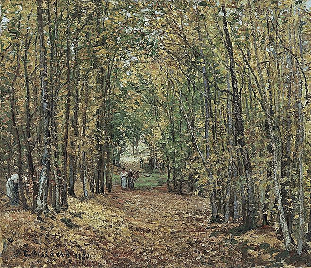  ‘El bosque de Marly’, de Camille Pissarro.  / La Tribuna de Ciudad Real