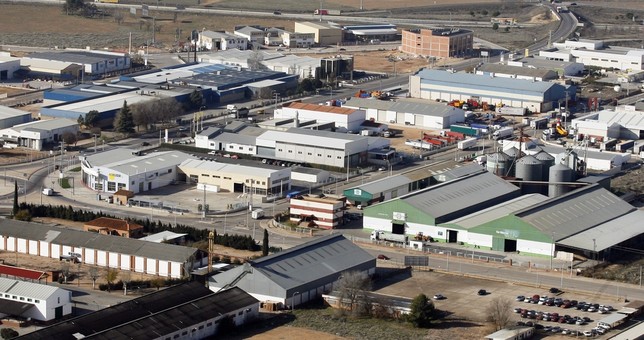 Un polígono industrial de Manzanares.