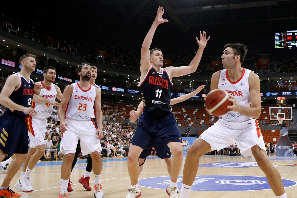 Amistoso España-Rusia en Ningbó previo al Mundial China 2019  / WU HONG