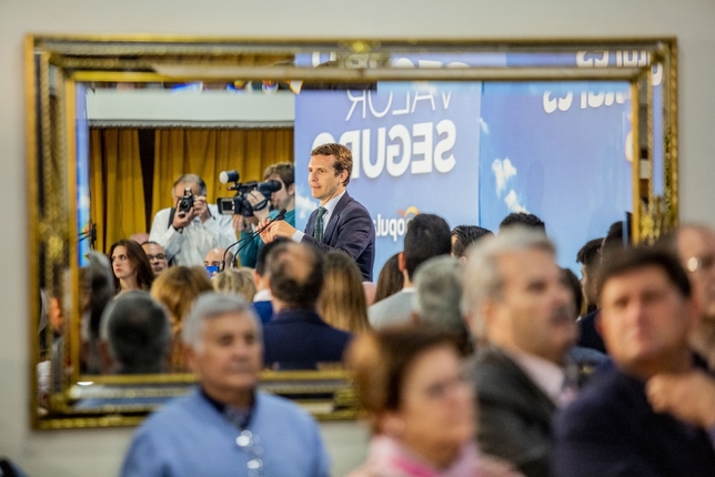 Pablo Casado avanza más seguridad y medidas para familias