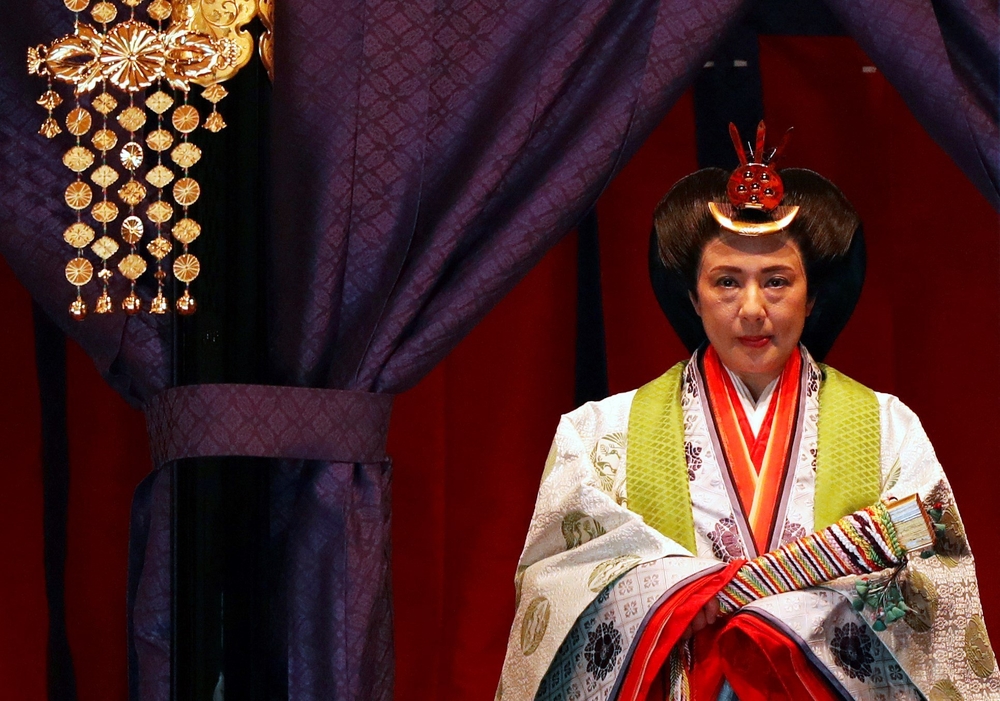 Enthronement of Japan's new Emperor Naruhito in Tokyo  / ISSEI KATO / POOL