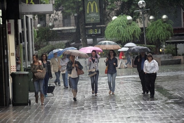 Aumenta al nivel naranja la alerta por lluvia en Ciudad Real