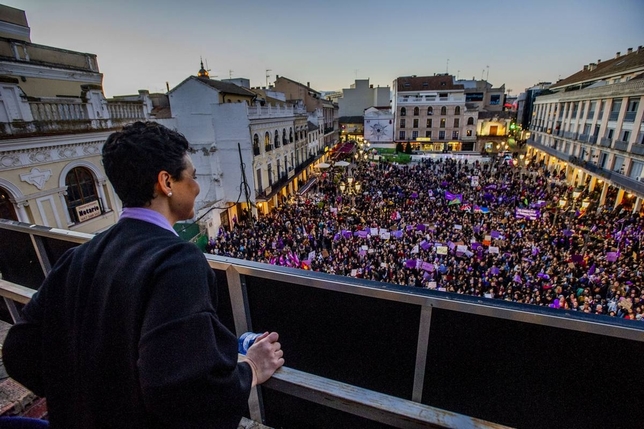 Ciudad Real se tiñe de morado por el 8-M