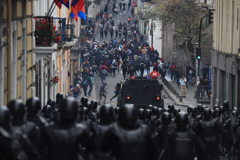 Protestas contra medidas económicas del Gobierno de Ecuador  / JOSÉ JÁCOME