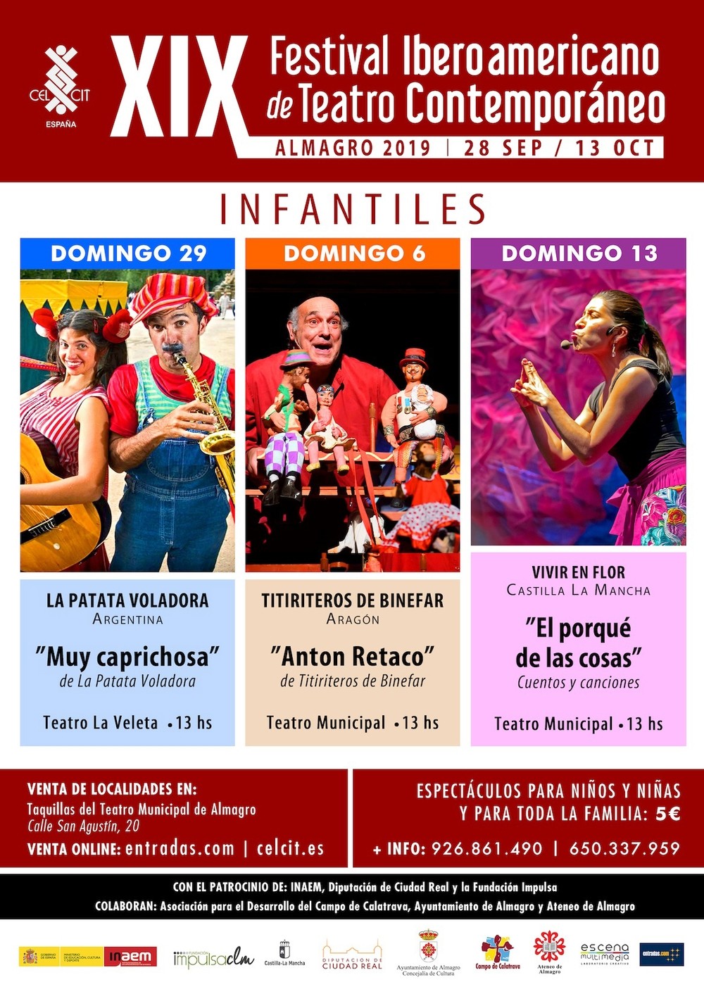 Llega el XIX Festival Iberoamericano de Teatro Contemporáneo