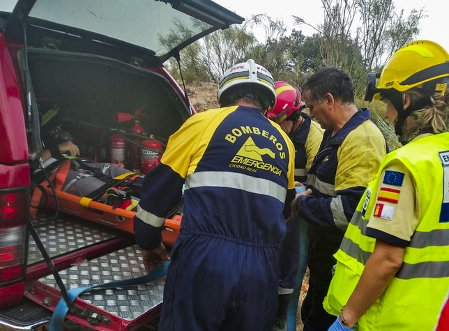 Rescatado un escalador herido tras caer desde 7 metros