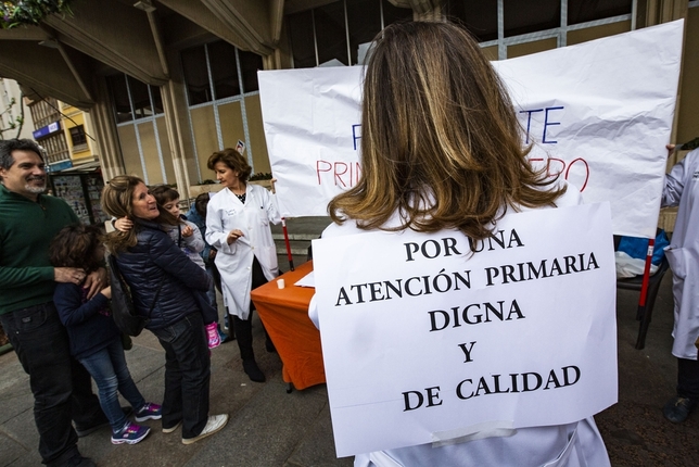 Los médicos avanzan hacia una huelga sanitaria el 22 de mayo