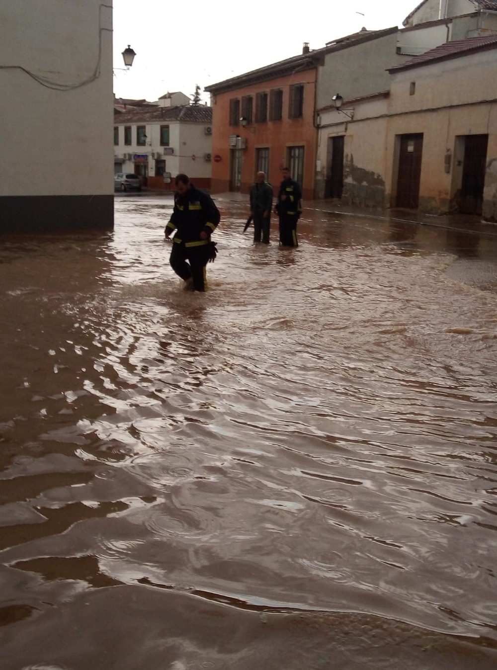 Una tormenta provoca inundaciones en Infantes