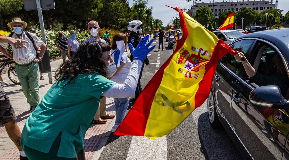 Sin constancia de que las manifestantes fueran enfemeras