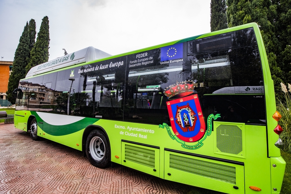 Tres nuevos autobuses circulan por Ciudad Real