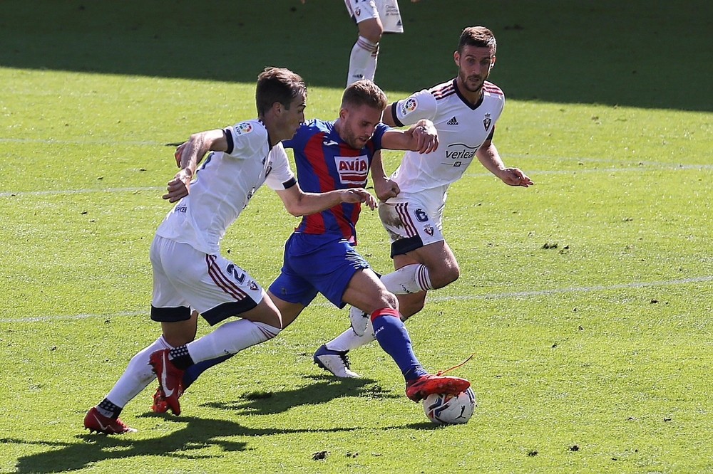 Máxima igualdad entre Eibar y Osasuna