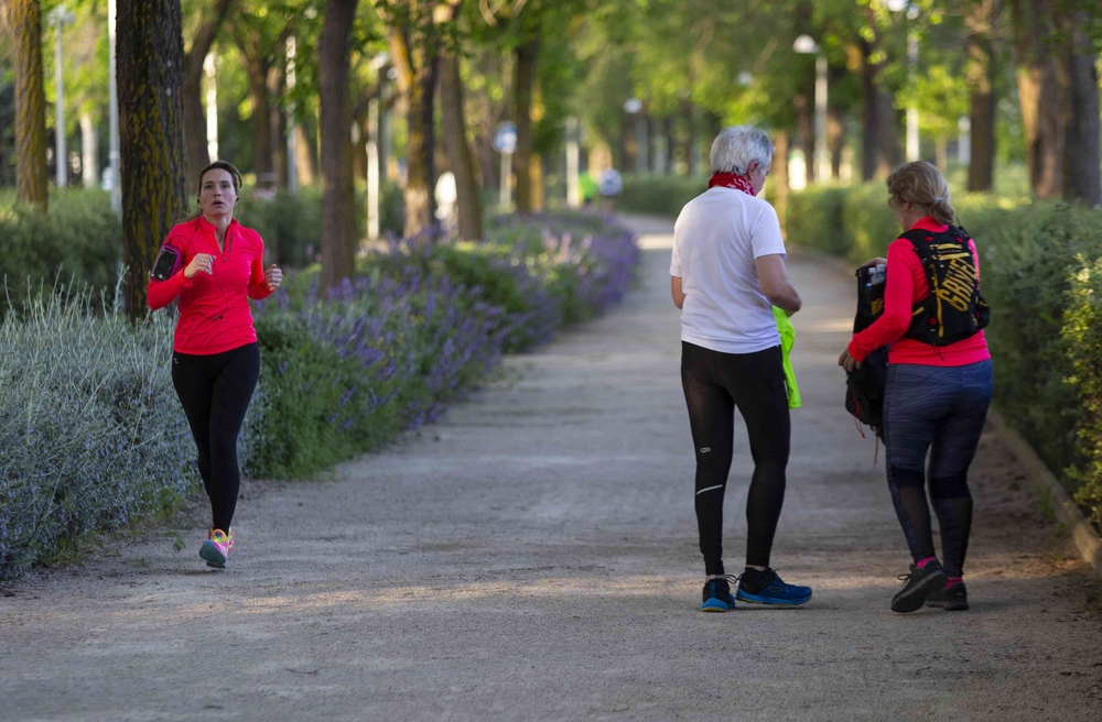 Primer día de deporte y paseos  / TOMÁS FDEZ. DE MOYA