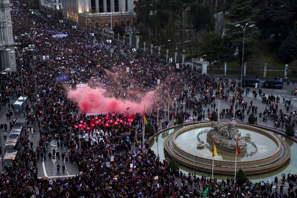 Manifestación en Madrid  / LUCA PIERGIOVANNI