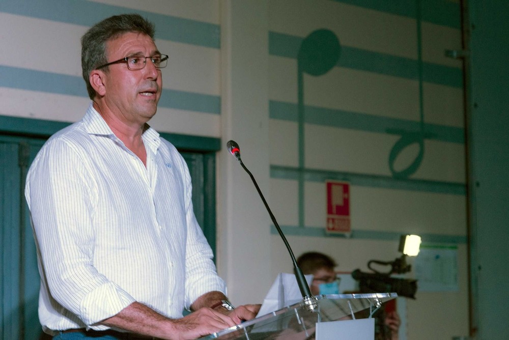 José Luis Urda, presidente del Villarrubia.