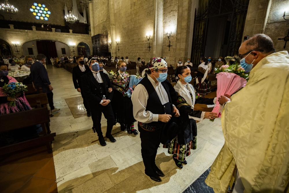 Ofrenda a la Virgen del Prado en la Pandorga 2020