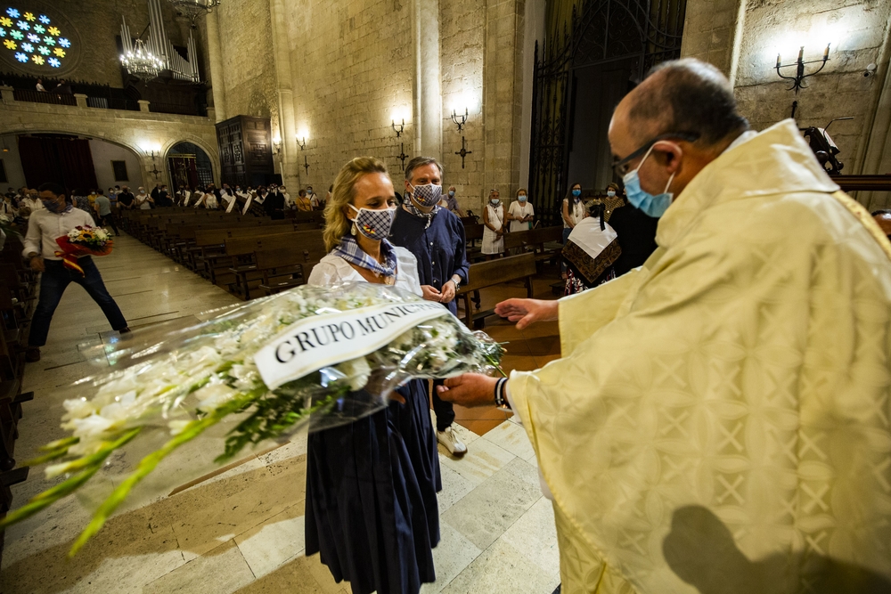 Ofrenda a la Virgen del Prado en la Pandorga 2020  / RUEDA VILLAVERDE