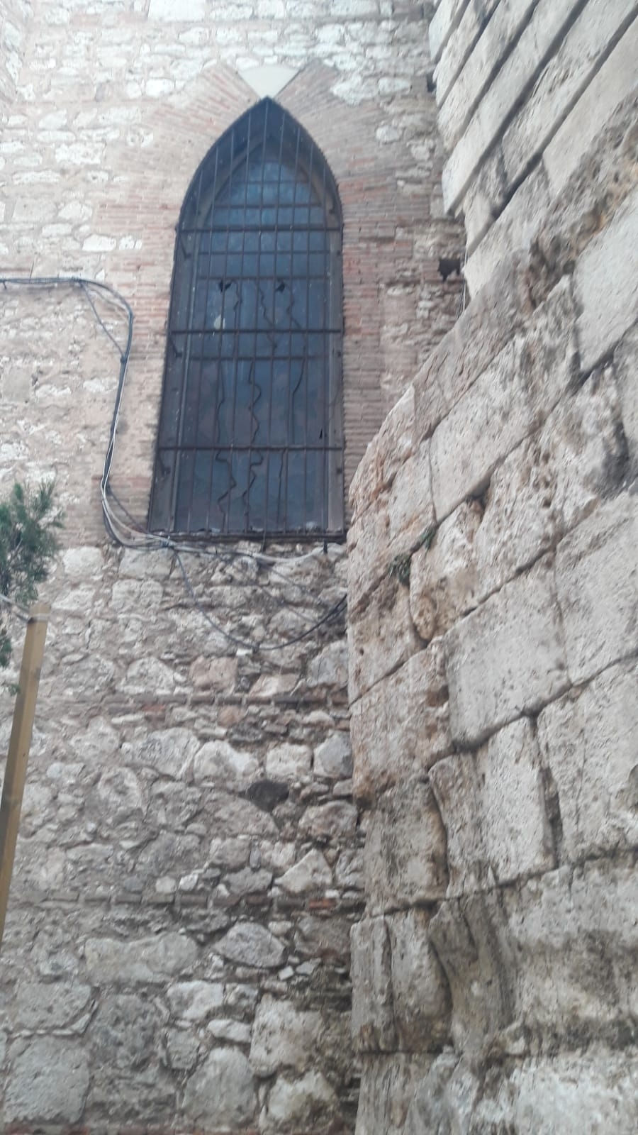 La granizada causa daños en la catedral de Ciudad Real