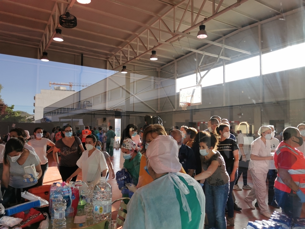 Incendio en el hospital de Hellín: 44 pacientes evacuados
