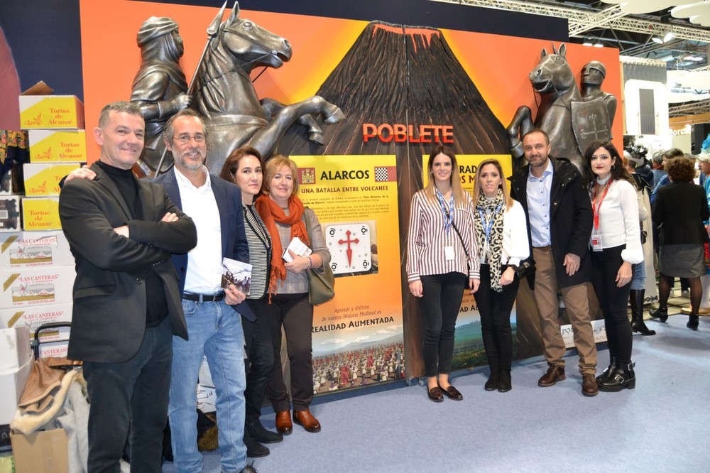 Poblete participa en FITUR con “Una batalla entre volcanes”