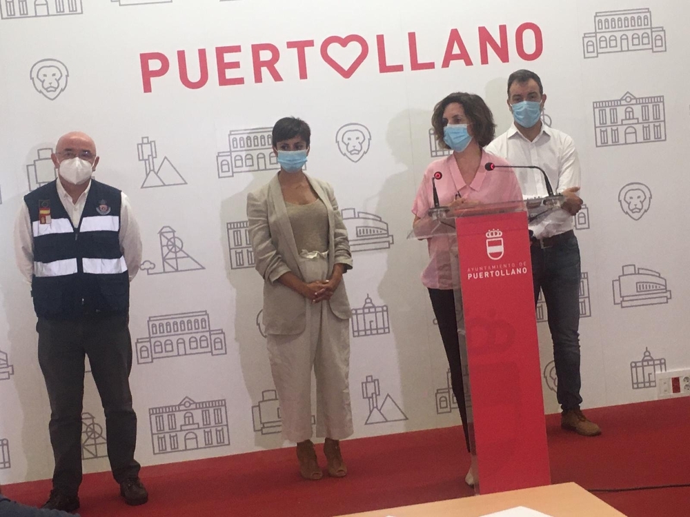 Rueda de prensa de hoy tras la reunión extraordinaria del Plan de Emergencia Exterior de Puertollano