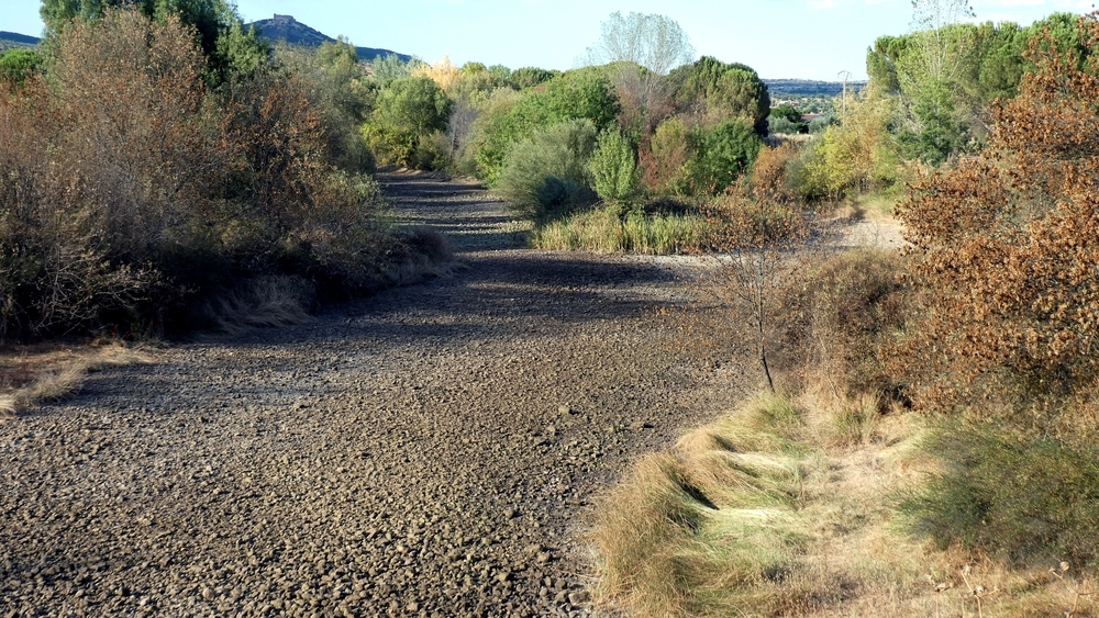 La sequía deja cauces de ríos sin agua en la provincia