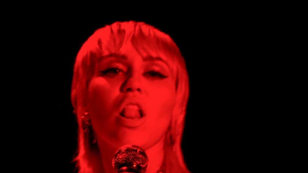 Miley Cyrus performs during the 2020 MTV VMAs  / VIACOM