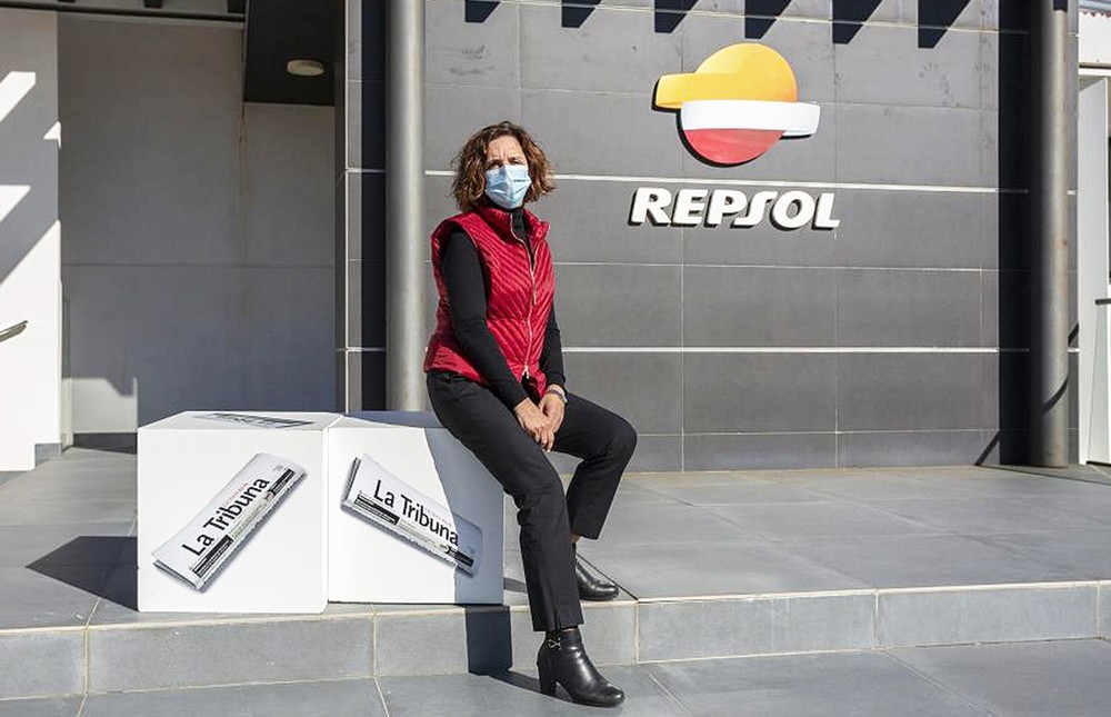 Rosa Juárez, directora del complejo de Repsol Puertollano.