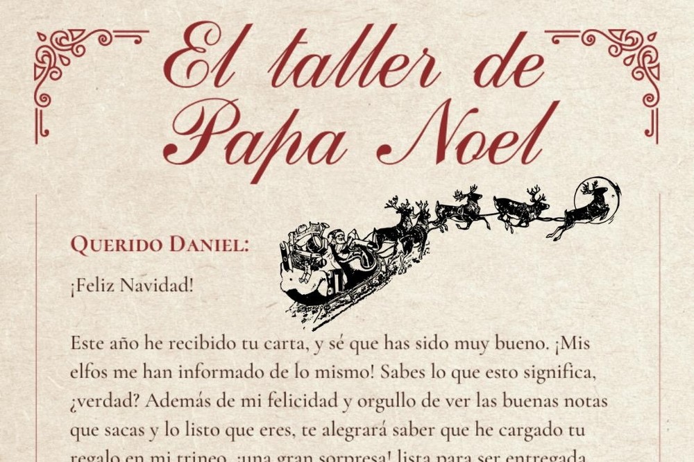 mineral Contador cabina Respuesta personalizada de Papá Noel a niños de Valdepeñas | Noticias La  Tribuna de Ciudad Real