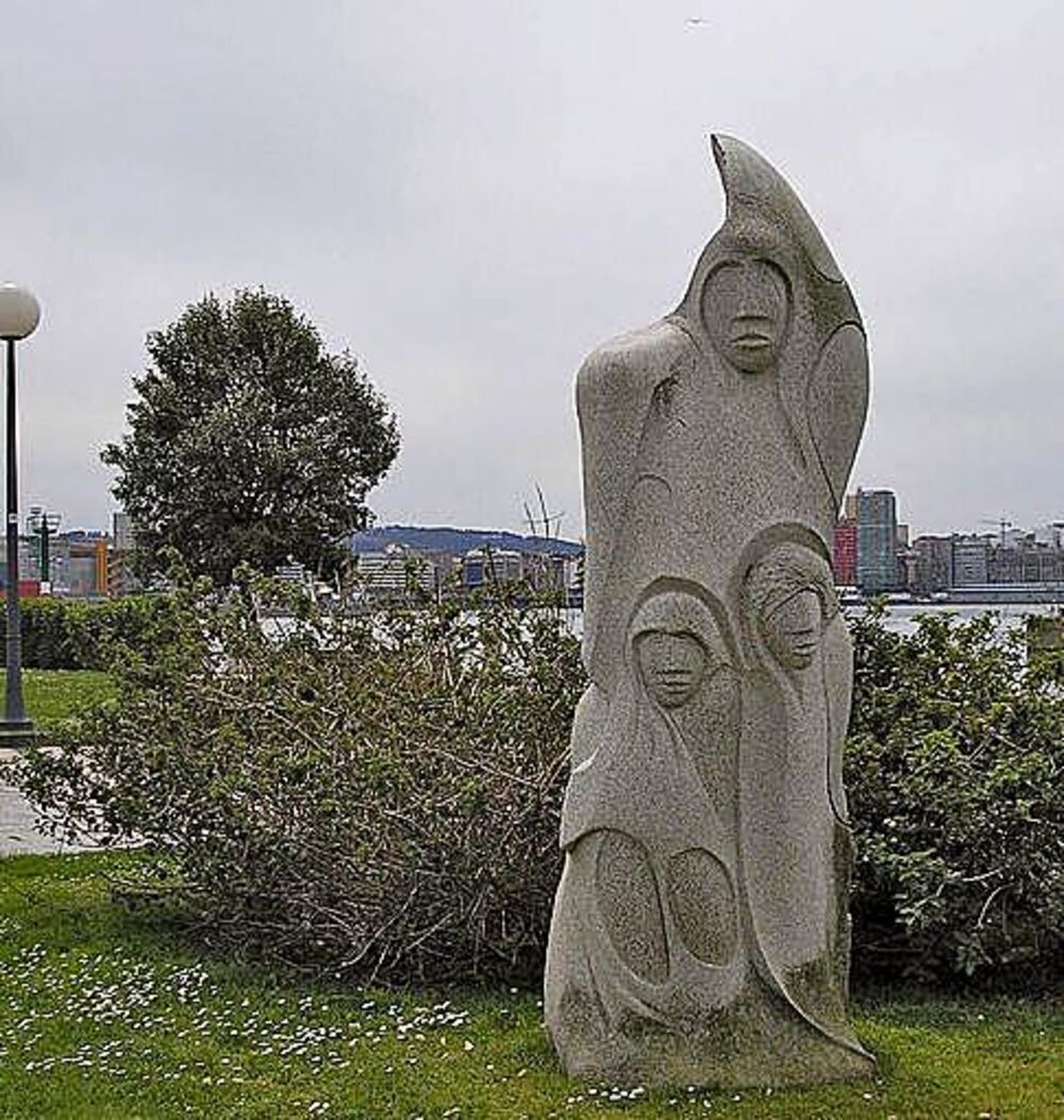 Un monumento en La Coruña recuerda el origen de esta sanitaria pionera, que nunca llegó a regresar a su tierra.