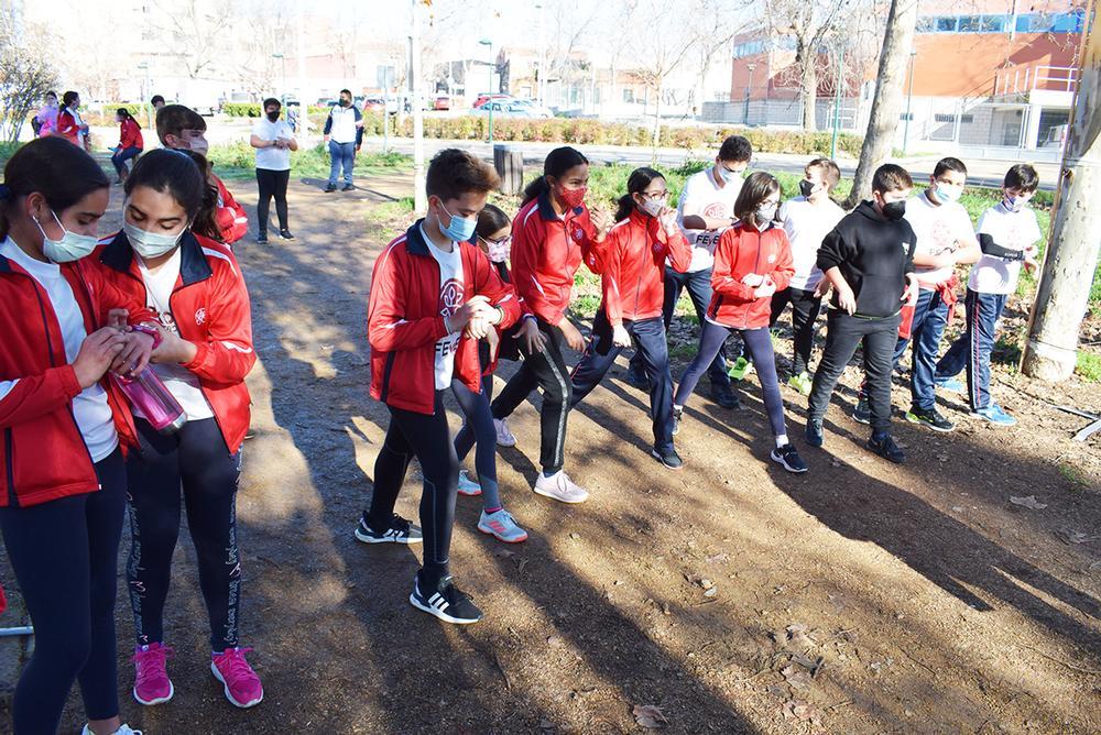 Los alumnos del colegio San José han corrido en el circuito del Pozo Norte.