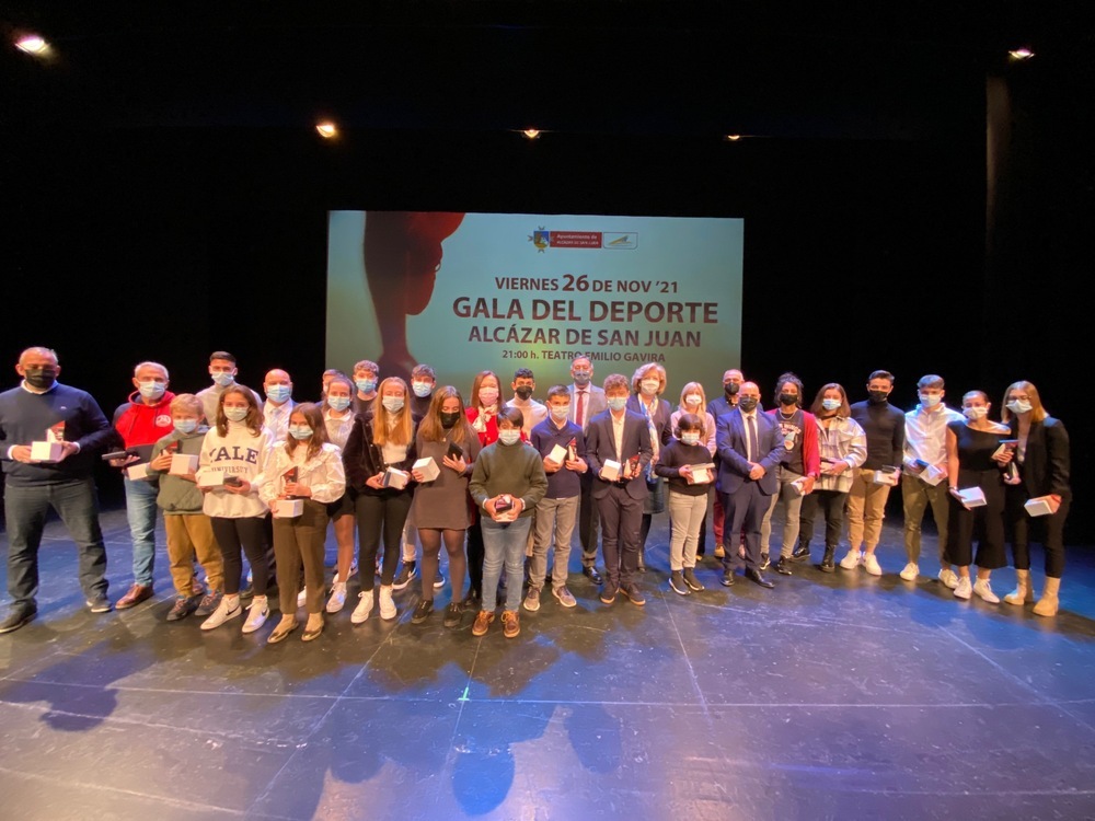 Emotiva Gala del Deporte en Alcázar de San Juan
