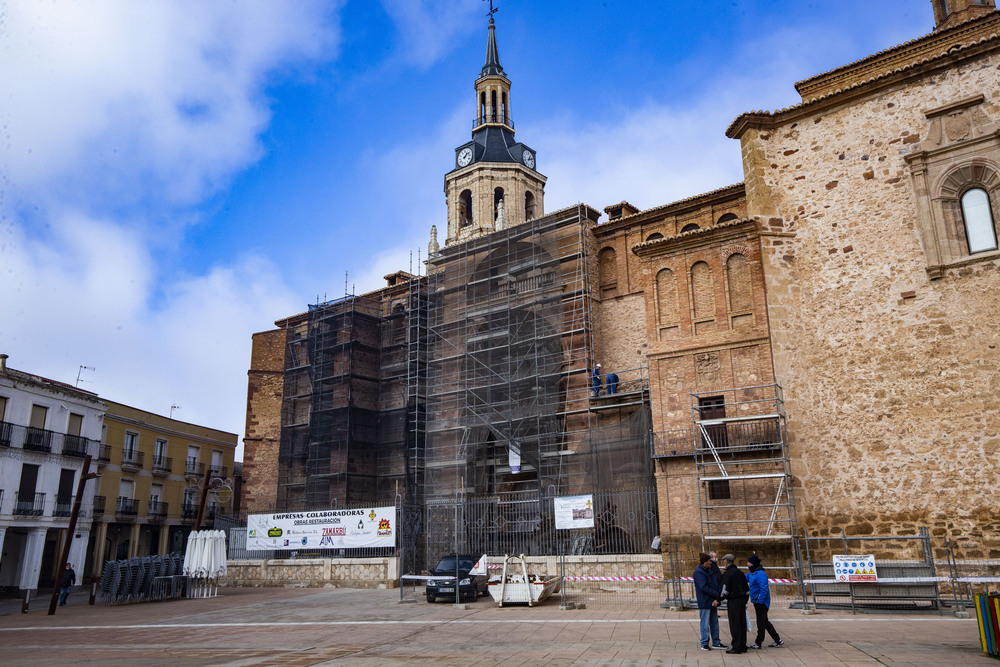 La restauración de la iglesia de la Asunción, al 80%