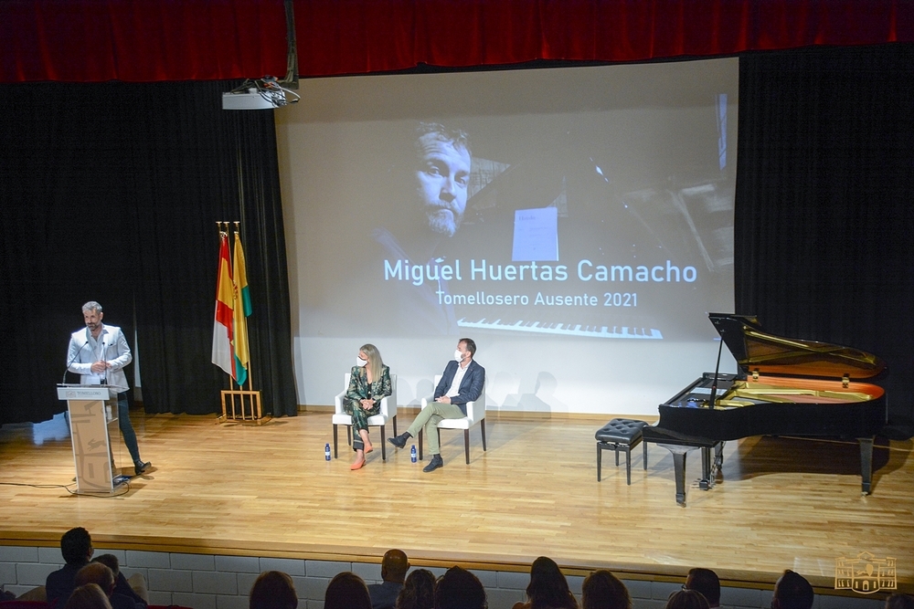 El pianista Miguel Huertas, ‘Tomellosero Ausente 2021’