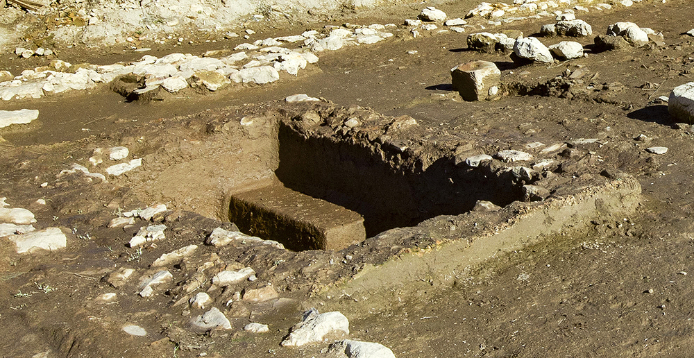 Hallan una vivienda anexa a la bodega romana del siglo I