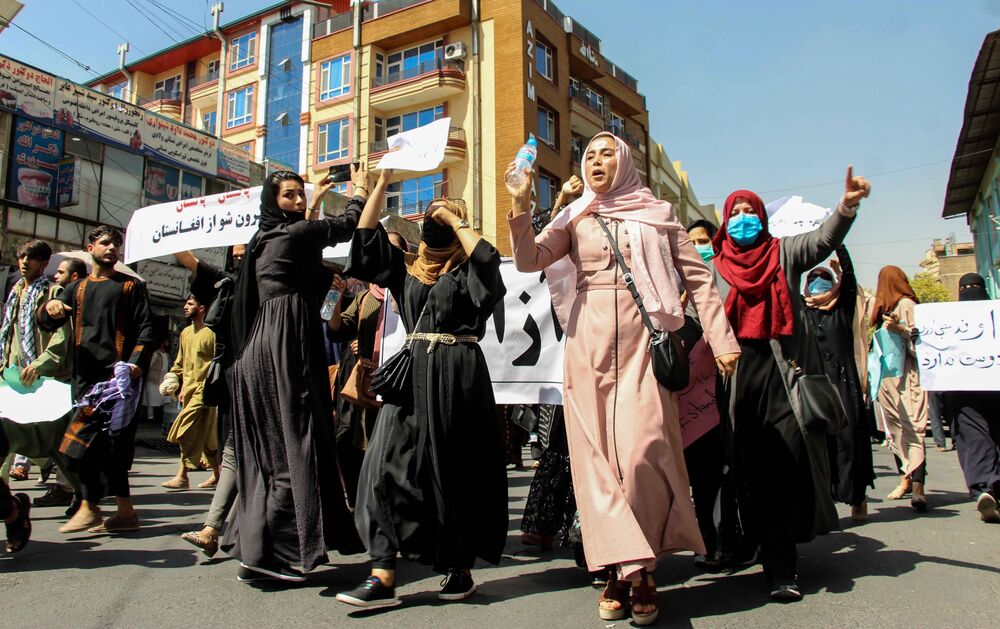 Protesta en Kabul  / STRINGER