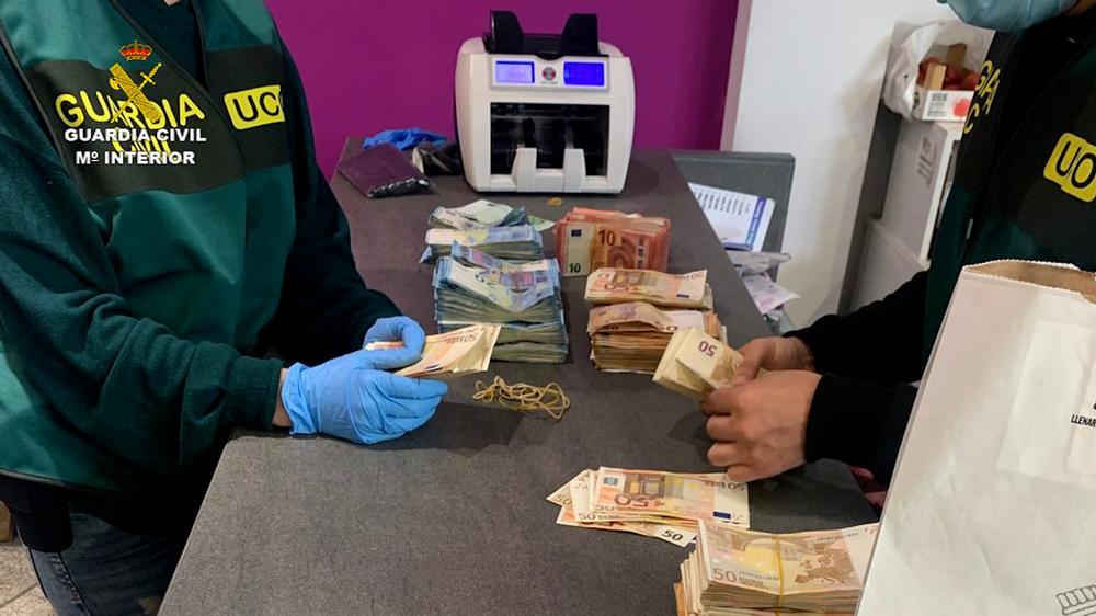 21 detenidos por blanquear dinero del narcotráfico
