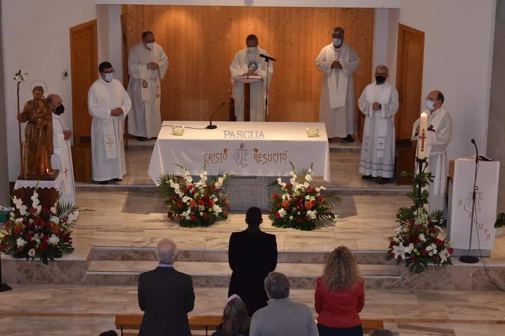 25 aniversario de la parroquia San José Obrero en la capital